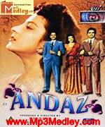 Andaaz 1949 album cover