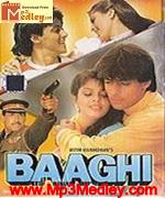 Baaghi 1990 album cover