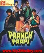 Paanch Paapi 1989 album cover