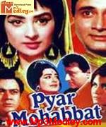 Pyar Mohabbat 1966 album cover